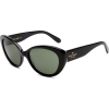 Kate Spade Franca Sunglasses Ivory / Gray Gradient 0807 Black (L2 Green Lens) - Sunglasses - $88.99 