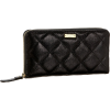 Kate Spade Gold Coast Lacey Wallet Black - Wallets - $225.00 
