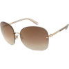 Kate Spade Larsen Sunglasses 0AU2 Rose Gold (WQ Brown Shaded Gold Flash Lens) - Sunglasses - $84.19 