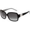 Kate Spade Lulu/S Sunglasses - 0JBH Black Silver Sparkle (Y7 Gray Gradient Lens) - 55mm - サングラス - $87.98  ~ ¥9,902
