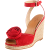 Kate Spade New York Women's Brit Wedge Espadrille Flame Red - Sandale - $258.00  ~ 221.59€