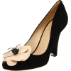 Kate Spade New York Women's Caelyn Peep-Toe Pump Black/Suede/Beige Nappa Flow - Sandals - $325.00  ~ £247.00