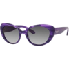 Kate Spade Women's FRANC2S Cat Eye Sunglasses,Purple Horn Frame/Gray Gradient Lens,One Size - Sunglasses - $113.33 