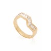 Kavant & Sharart 18K Rose Gold Diamond Z - Rings - $4.91 