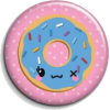 Kawaii Donut Button - Pozostałe - 