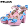 Kawaii Pink and Blue High Heels - Zapatos clásicos - 