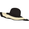 Black And White Hat - 有边帽 - 