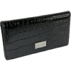 Kenneth Cole Faux Leather Checkbook Organizer Wallet Black - Wallets - $12.70 