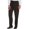 Kenneth Cole REACTION Men's "Smooth Sailing" Modern Flat Front Dress Pant Black - Pants - $34.50 