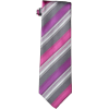 Kenneth Cole Reaction Men's Addison Stripe Necktie Berry - Krawaty - $55.00  ~ 47.24€