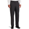 Kenneth Cole Reaction Men's Solid Stripe Plain Front Dress Pant Medium Grey - Pantalones - $44.99  ~ 38.64€
