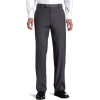 Kenneth Cole Reaction Mens Smooth Twill Flat Front Pant Heather Grey - Spodnie - długie - $44.99  ~ 38.64€