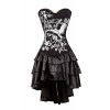 Killreal Women's Steampunk Gothic Corset Dress Halloween Costume - Ropa interior - $35.99  ~ 30.91€