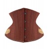 Killreal Women's Steel Boned Vintage Underbust Waist Training Corset Cincher - Ropa interior - $14.99  ~ 12.87€