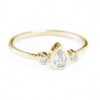 Kiss Diamond Ring, Promise Diamond Ring, - Anelli - 