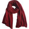 Knit scarf wine - Schals - 