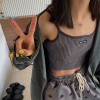 Knitted wild camisole - T-shirts - $19.99 