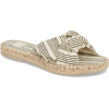 Knotted Striped Slide Sandal - Sandalias - $64.00  ~ 54.97€