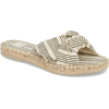 Knotted Striped Slide Sandal - Sandale - $64.00  ~ 54.97€