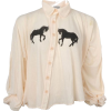 Košulja Long sleeves shirts Beige - Hemden - lang - 