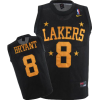 Kobe Bryant #8 Nike Black NBA  - Track suits - 