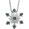 Kohl's snowflake necklace - Naszyjniki - 