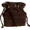 Kooba Pippa Small Cross-Body Bucket Bag Brown Suede - Borse - $345.00  ~ 296.32€