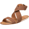 Kooba Women's Flynn Flat Sandal Sand - Sandalias - $107.62  ~ 92.43€