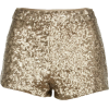 Kratke Hlače Shorts Gold - 短裤 - 