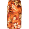 Kwaidan Editions velvet floral print mid - Skirts - $252.00  ~ £191.52