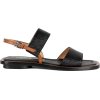 LABUCQ black & brown sandal - サンダル - 