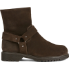 LA CANADIENNE brown suede ankle boot - Сопоги - 