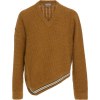 LANVIN asymmetric wool & alpaca sweater - Pullovers - 