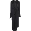LANVIN black crepe maxi dress - Vestidos - 