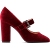 LA REDOUTE velvet shoe - Klasični čevlji - 