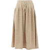 LAUREN MONNOGIAN neutral skirt - Röcke - 