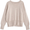 LAUREN MONNOGIAN neutral sweater - Pullovers - 