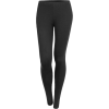 LE3NO Stretchy Solid Leggings - Spodnie Capri - 