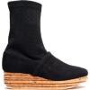 LEA BLACK SOCK BOOT - ブーツ - $421.00  ~ ¥47,383