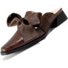 LEATHER BOW MULES (2 COLORS) - Chinelas - $89.97  ~ 77.27€