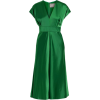 LELA ROSE Pleated satin-crepe dress - Kleider - 