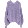 LES COYOTTES DE PARIS lilac sweater - Puloverji - 