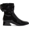 LES PETITS JOUEURS black patent ankle - Boots - 