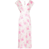 LES REVERIES garden bouquet silk dress - ワンピース・ドレス - 