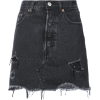 LEVI'S frayed denim skirt - Saias - $78.00  ~ 66.99€