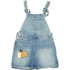 LEVI's denim short overalls - sukienki - 