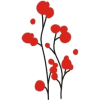 LIAH Plants Red - Rastline - 