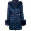 LIU JO quilted jacket with imitation fur - Jacket - coats - 