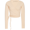 LIVE THE PROCESS  wrap top - Pullovers - 