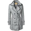 LL Womens Jet Setter Faux Leather Trench Coat - Outerwear - $49.90 